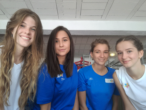 Photo de l'équipe d'agents d'accueil Piscine Peymeinade 2028